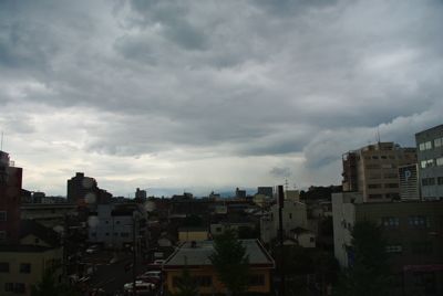 熊本の梅雨の空